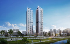 옛 충주세무서 자리에 센텀스카이 아파트 신축