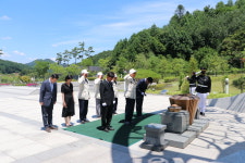 6.25참전유공자회 충북지부, 국립괴산호국원 참배