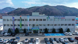 괴산 청안 농기계임대사업소 착공