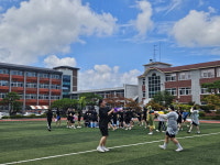 충주여고 학교 운동장에서 맞이한 여수 밤바다