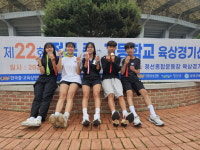 영동중, 회장배 전국 중고등학교 육상경기대회 금1·은2·동1