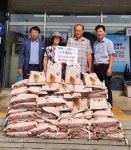 보은군 회남면 주민 박종만, 백미 500kg 기탁
