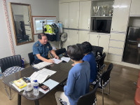 청주흥덕경찰서, 자율방범대 운영실태 지도 점검