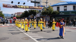제55회 영동난계국악축제, 국악 거리퍼레이드 호응
