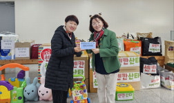 센트럴칸타빌어린이집, 해오름마을에 나눔