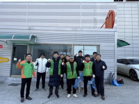 천안시 부성1동 자율방재단, 재난취약지역 안전점검 나서