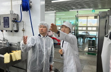 보은중학교집단급식소 | 전병일 보은교육장 학교급식 현장 방문