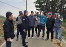서산시 건설과, 농업기반정비 총력태세 농업용수 개발 노후 방조제 보수…재해없는 안전 영농환경 만든다