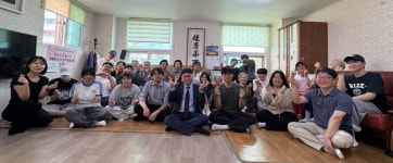 충북보건과학대, 경로당 찾아 어르신 건강증진 봉사
