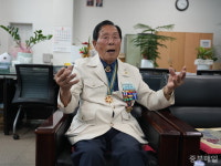 [인터뷰] 6·25전쟁 2기 학도병 출신 노영호 옹