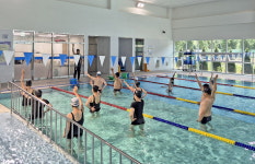 건강·여가 한번에… 괴산 반다비 국민체육센터 이용객으로 북적