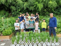 청주 동화초 4학년, 화당 2구 노인회관 여름마실