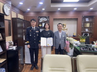 옥천경찰서, 전화금융사기 예방한 옥천농협 직원에 감사장 수여