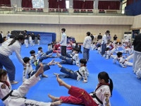 충북보건과학대 태권도외교과, 수련생 대상 합동훈련 눈길
