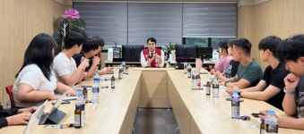 최영중 청주시의원 후보, 충북대 총학생회·단과대 회장 만나 정책간담회