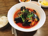 웰빙건강식 초당순두부, 전통방식으로 제조하는 TV맛집 강릉 김우정짬뽕순두부