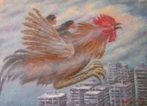 조선닭 그림의 대가 김기수 화백