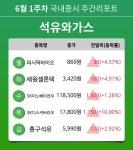 [주간 증시] 6월 1주차 석유와가스 업종 주간 증시 : 퍼시픽바이오, 세원셀론텍, SK이노베이션우, SK디스커버리우, 흥구석유 등 강세