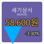세기상사장종주가 58,600원