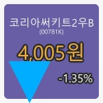 코리아써키트2우B장종주가 4,005원