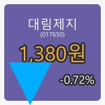 대림제지장종주가 1,380원