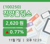 [진양홀딩스주가] 7일 이시각 현재  2,620원