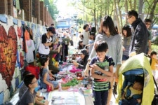 정림동 어울림 벽화거리 1주년 행사 성황