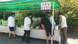 천안쌍용고, 학교축제 체험부스 활용 잔반 줄이기 운동 활성화
