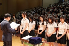 아라리오, 충남예고에 CIKIM장학금 전달