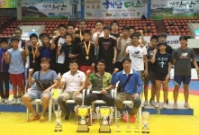 대전체중·고 전국레슬링대회 종합 우승
