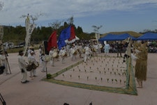 충남 아산시 향토문화유산 송악 풍물 두레 논매기보존회 공연
