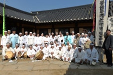 충남 아산시 향토문화유산 송악 풍물 두레 논매기보존회 공연