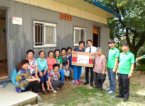 대전교통방송, 옥계쉼터에 LED TV 기증