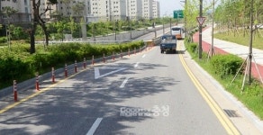 비만 와도 통제되는 내포신도시 관문…도로 왜 이래? 