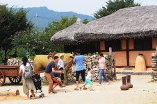 [포토뉴스]추석여행…아산 민속외암마을로 고고~~