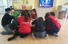 새누리당 대전시당 성세재활원 찾아 55번째 봉사활동