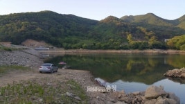 덕산도립공원 상가리 저수지, 불법 낚시꾼에 몸살