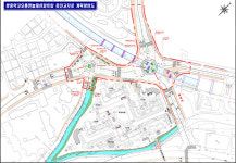 천안시, 첫 쌍구형 회전교차로 들어선다
