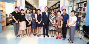 이희환 유성구의원 관평도서관 감사패