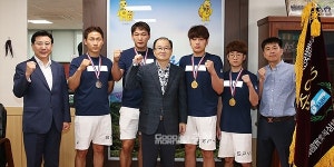 청양군청 복싱팀, 실업복싱협회장배 단체상 준우승
