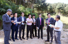 대전 서구의회 도시건설위원회 침수 피해지 등 방문