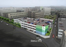 순천향대천안병원, 주차타워 신축 나서