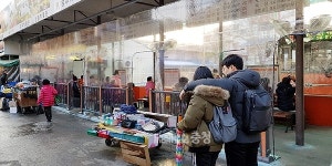 공주시, 터미널 바람막이·발열의자 설치