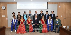 네팔 에버 비전스쿨 학생 예산군청 방문