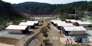 부여군 굿뜨래웰빙마을 글램핑장 투숙객 증가