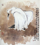 [변상섭의 그림읽기] 죽어가는 학을 보는 예술가의 절절함