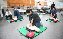 동서발전 당진화력, 임직원 및 협력사 직원과 함께 심폐소생술 교육 시행