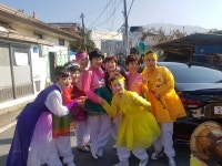사랑의 사다리 밴드, 가오동 새터말 축제서 공연봉사