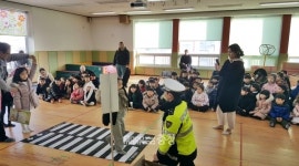 대전 둔산서, 어린이 교통안전 교육으로 사고 예방 노력