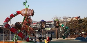 이미지 변신 서천 금강하굿둑관광지 눈길